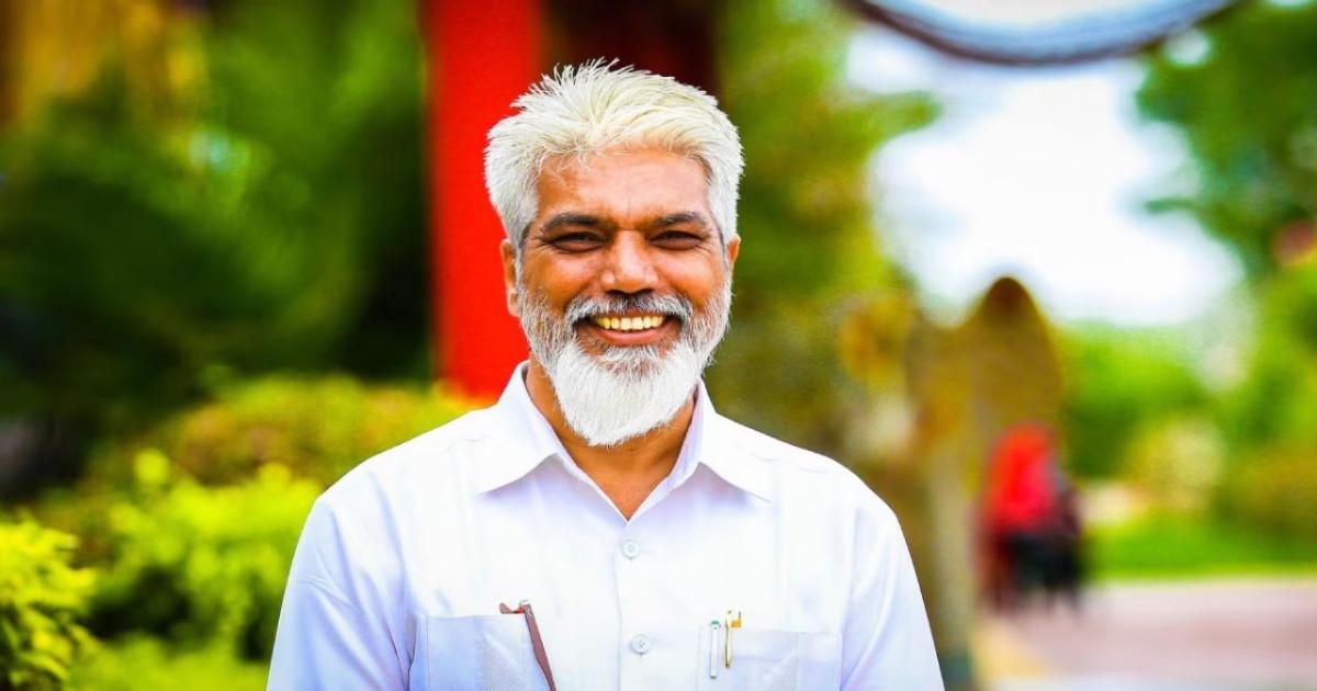 Dadaji Bhuse at a public engagement